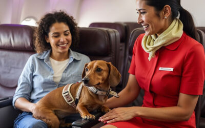 Sufren los perros al viajar en avión: Mitos y realidades que debes conocer